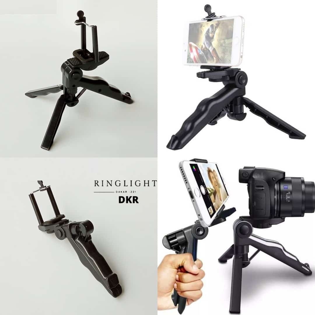 Mini trépied ajustable pour Téléphone et Caméra