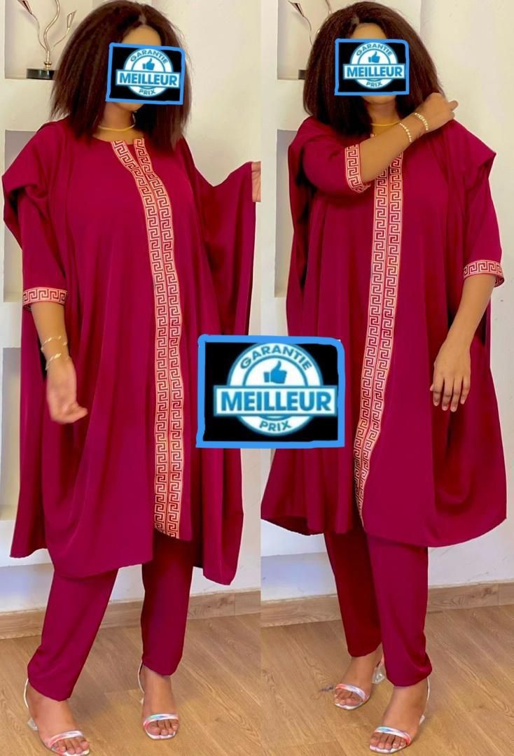 Vêtement Robe Pour Femme, Abaya Pour Dames, Courtes Manches