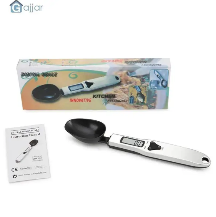 Cuillère à mesurer électronique de cuisine Balance de cuillère numérique avec écran LCD