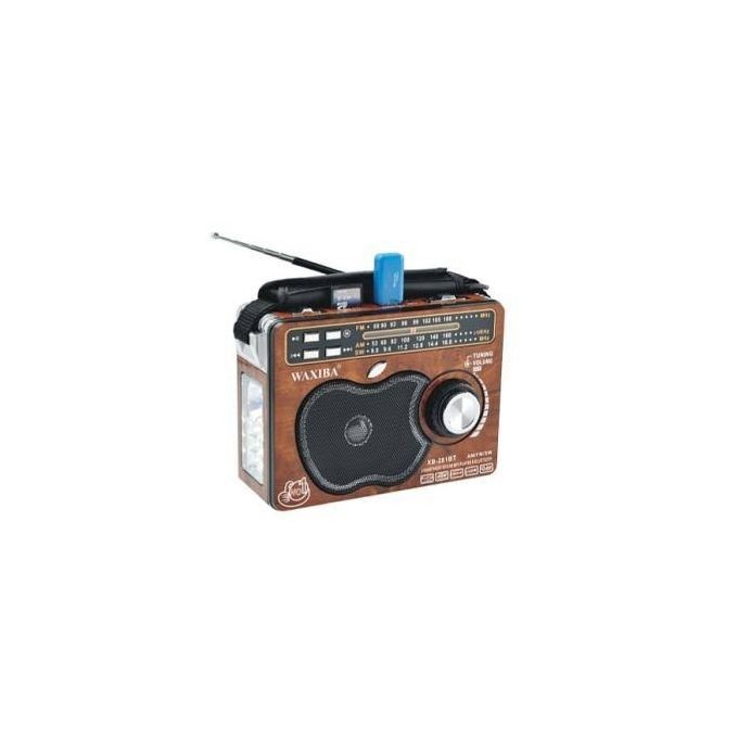 WAXIBA Bass Rechargeable World Receiver Radio