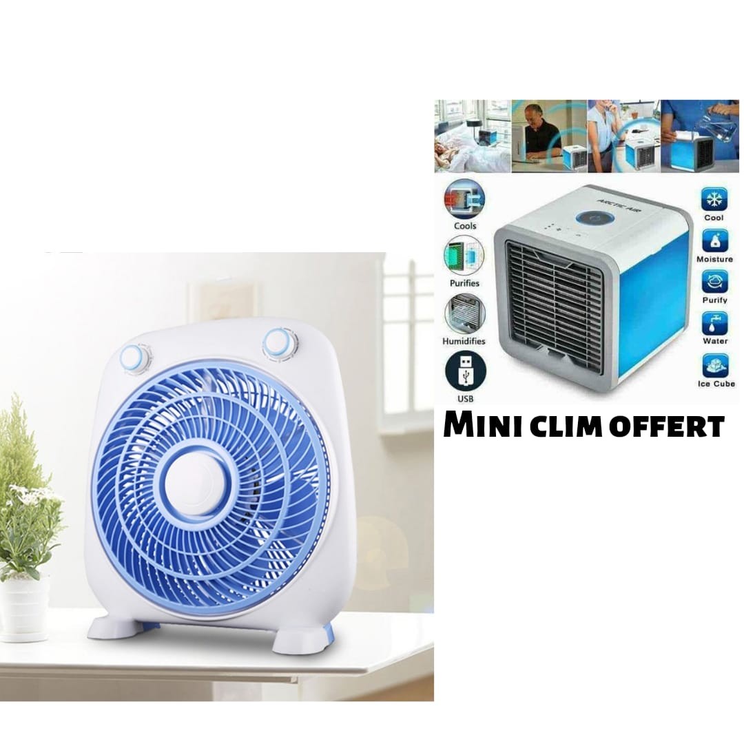 Pack de Ventilateur électrique + Mini clim offert