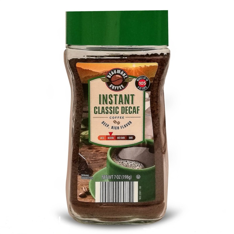 BEAMOUNT Coffee-Instant Classic Decaf Medium 198g