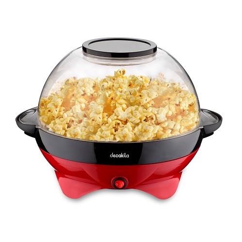 Machine Popcorn À L'huile Chaude, Mettre Les Grains De Maïs Dans La Machine À Pop-corn Et De Confirmer Le Bouton De Démarrage Pour Créer Automatiquement Du Pop-corn Sain