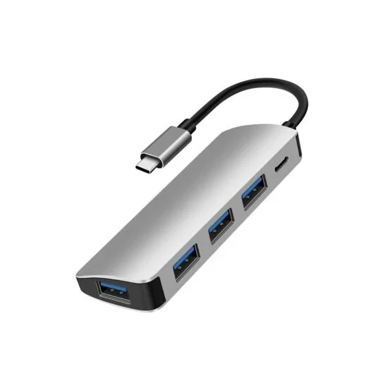 Hub Usb C 5 Ports 4 Ports Usb 3.1 + 1 Port Usb C