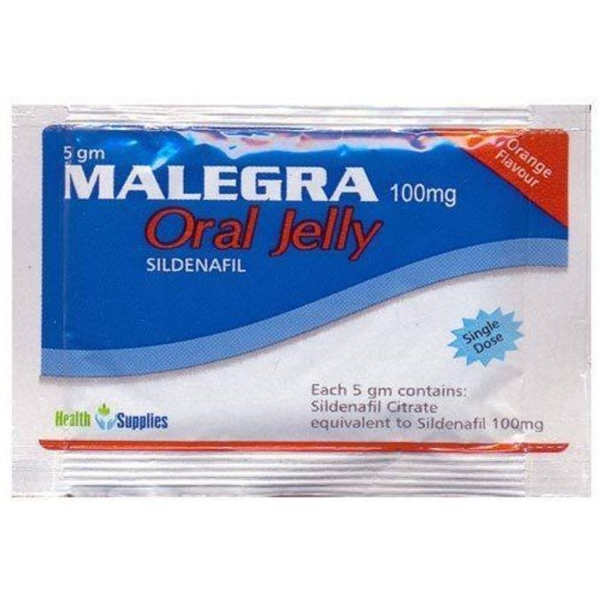 Malegra Oral Jelly 100Mg Boîte De 50 Sachets Pour Dysfonctionnement Érectile en Particulier