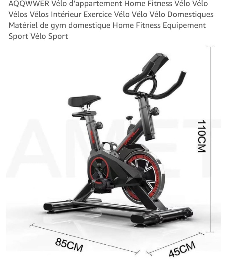 Vélo d'appartement Équipement de fitness de sport d'intérieur ultra-silencieux Accueil Effects de vélo de haute qualité Vélos de cyclisme en intérieur 250kg Charge Spinning Vélo