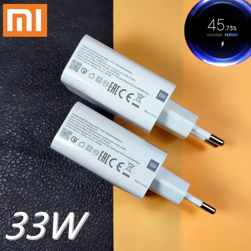 Chargeur D'origine 33W Xiaomi Mi Charge Turbo Rapide 27W Pour Xiaomi 10 MI10 Redmi k30 pro 10X Pro Mi 9 9t k20 Redmi Note 9 Pro