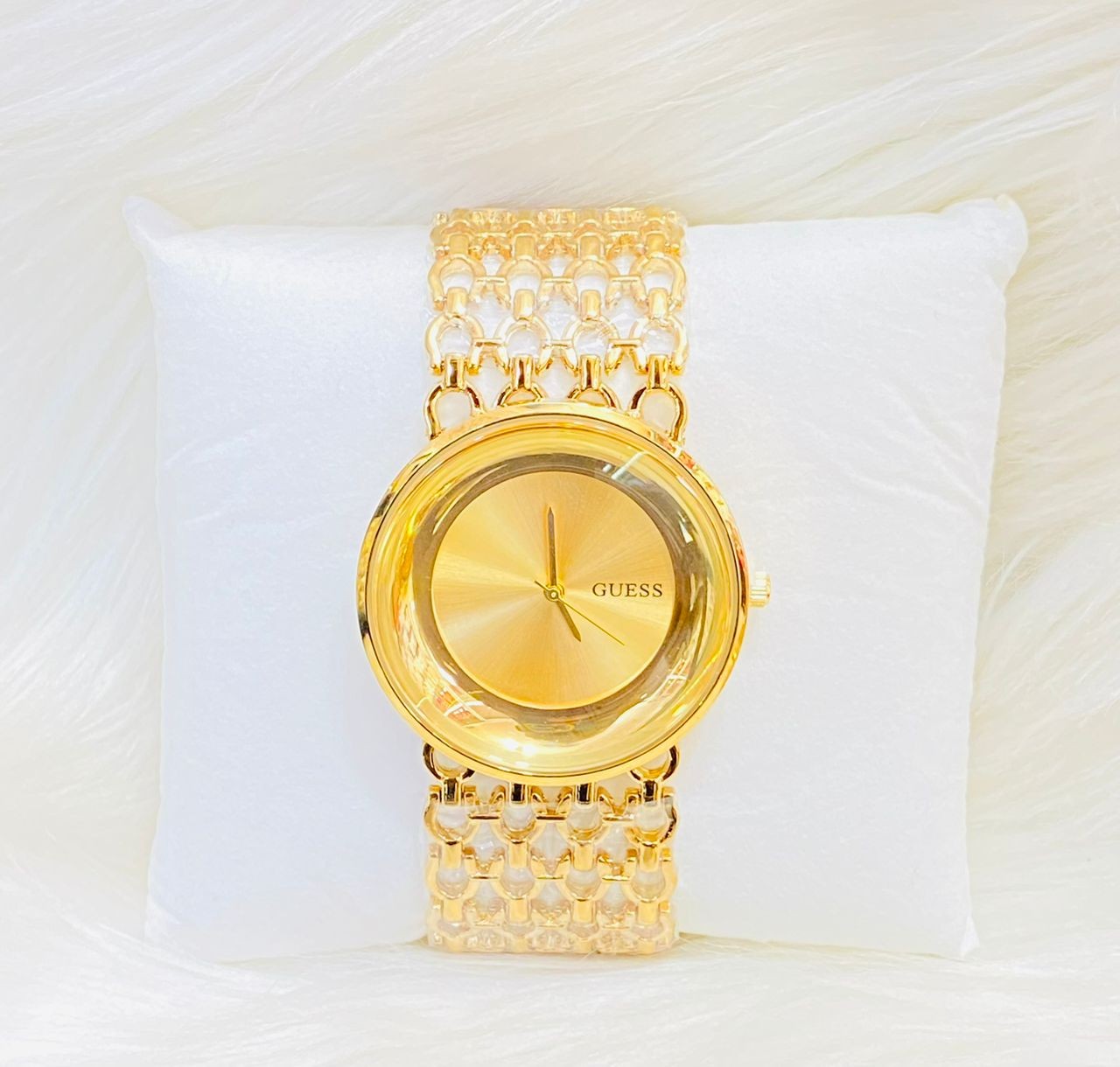 Guess Chelsea Montre Femme Acier Doré