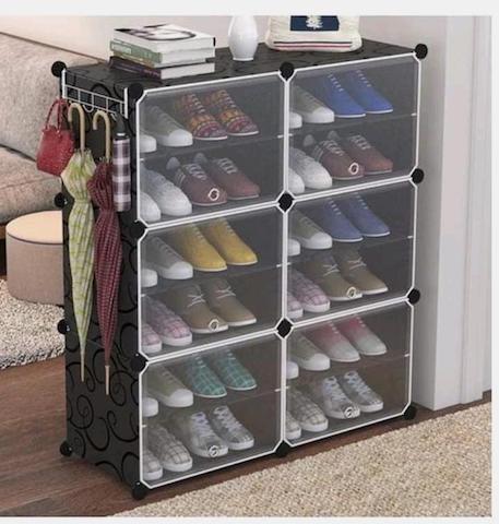 Meuble Range-Chaussures 12 Étagères