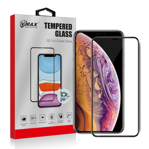 VMAX Protection Ecran 9H pour Iphone X / XS - 3D