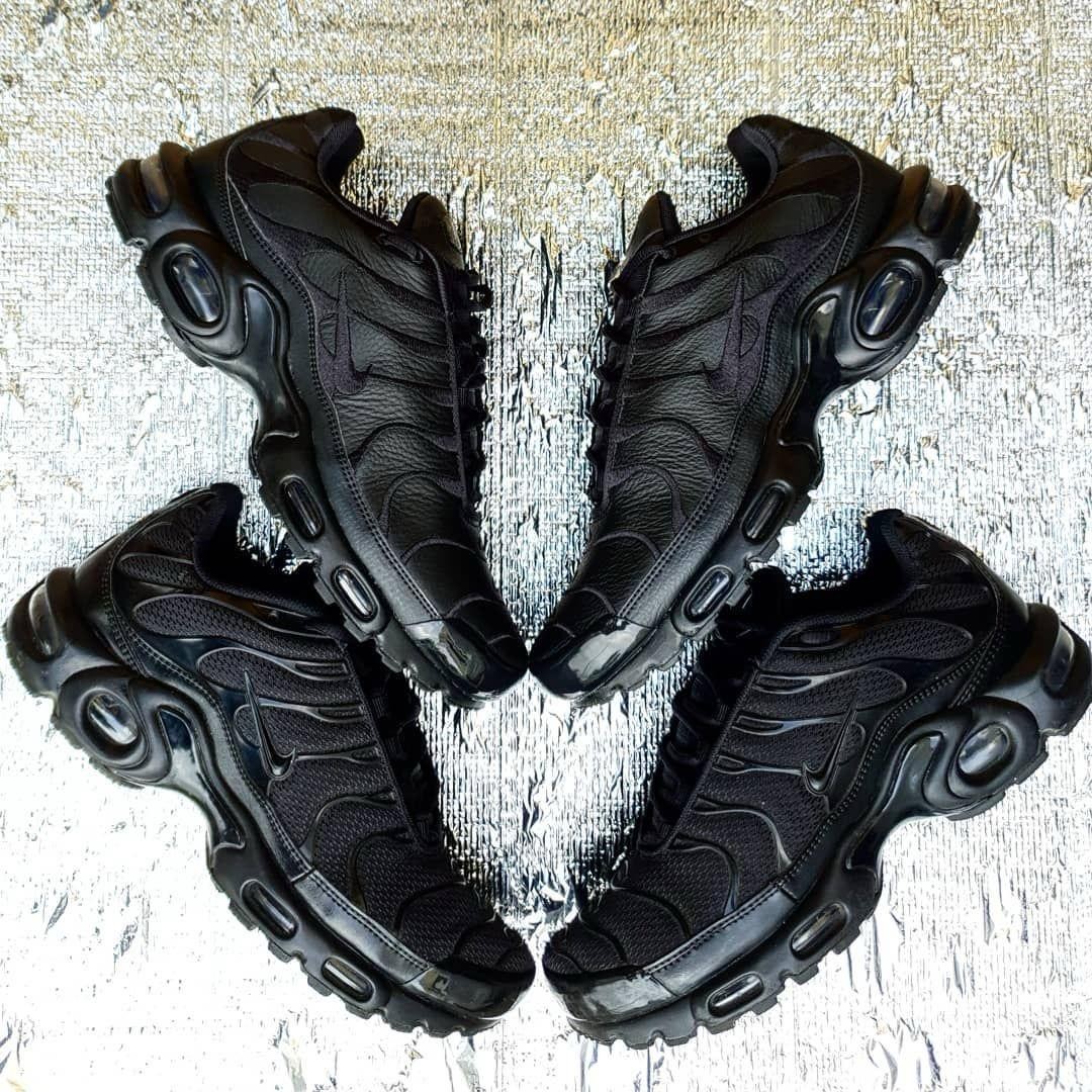 Nike Air Max Plus TN Run Retro High Running Femme Homme TN-064 noir