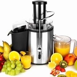 Dessini Blender Mixeur Presse Agrumes Simple - Acier Inoxydable