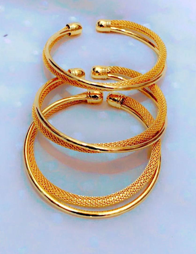 Bracelet Ethiopien Doré Pour Femmes, Bijoux Africains, Moyen-Orient, Dubaï, Halloween