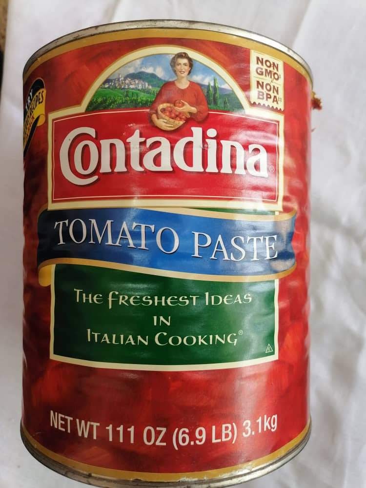 Pâte de Tomates au Basilic, à l'ail et à l'origan 3.1 KG