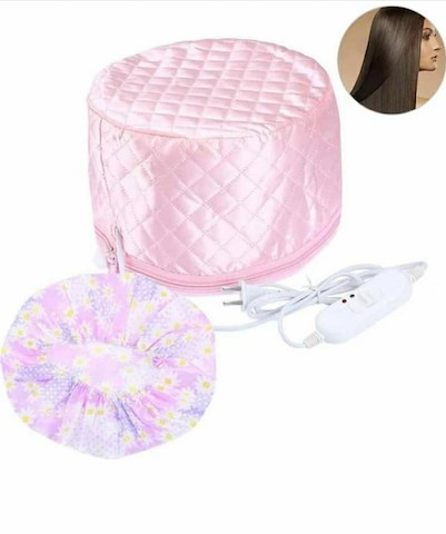 Bonnet  Chauffant Electrique pour Soins Capillaires