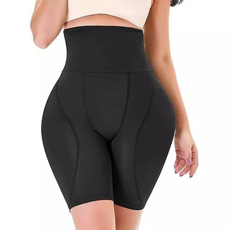 Sous-vêtement Taille Haute Rembourré Pour Femme, Rehausseur De Cuisse, Sous-vêtement Modelant Le Corps, Ceinture De Contrôle Vu VentreShort bbl Rembourage Hanche