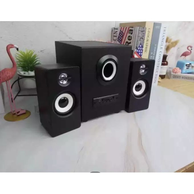 Generic Woofer Speaker HI-FI - Avec télécommande - Noir