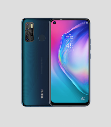 Tecno Camon 15 - Ecran 6.6" - ROM 64Go - RAM 4Go