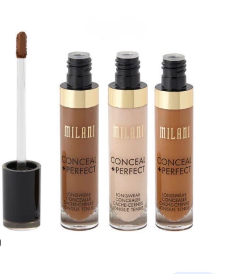 Maquillage Milani Concealer Et  Parfait Anticernes Longue Durée, Parfait Pour Couvrir Les Cernes, Les Imperfections Et Les Hyperpigmentations Sous Les Yeux