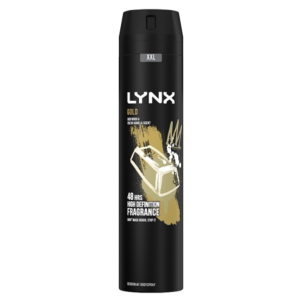 Parfum Spray Corporel Lynx Or 250 Ml