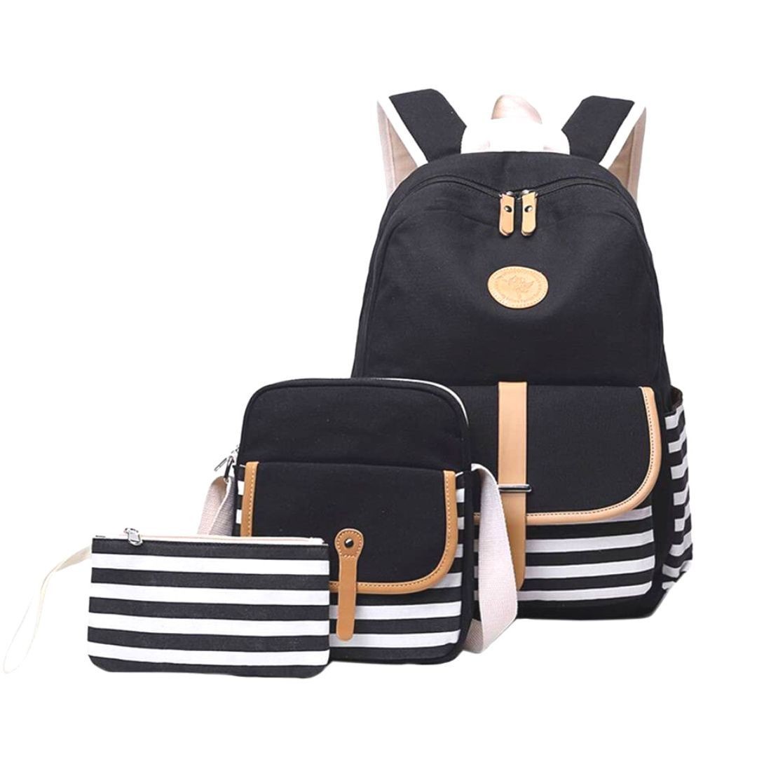 Fashion Sac A Dos 3 Pièces De Qualité Durable, 3 Pièces Pour Enfants