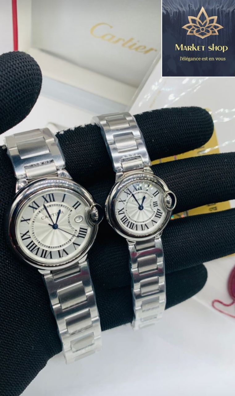 Ensemble 2 Pièces Montre Cartier Ballon Bleu De Cartier