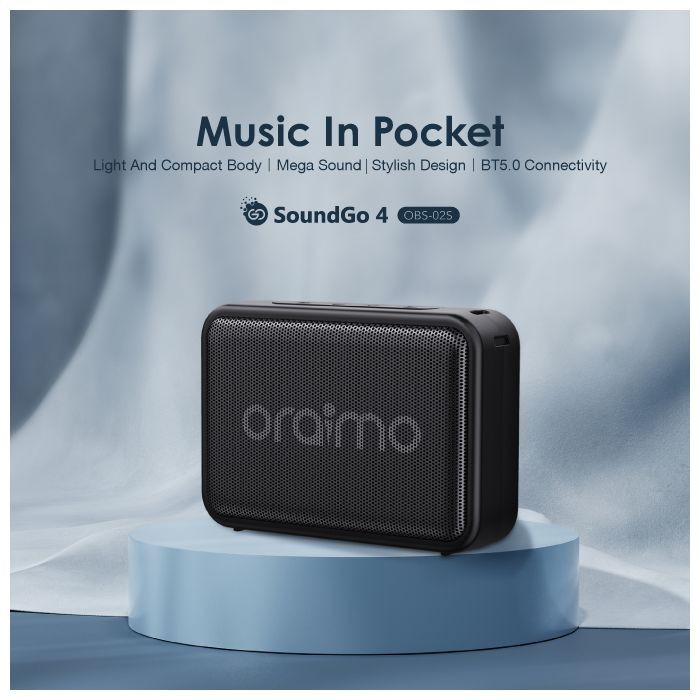 oraimo Enceinte sans fil ultra-portable SoundGo 4