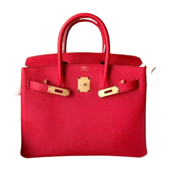 Sac A Main Hermes Birkin 30 cm En Cuir