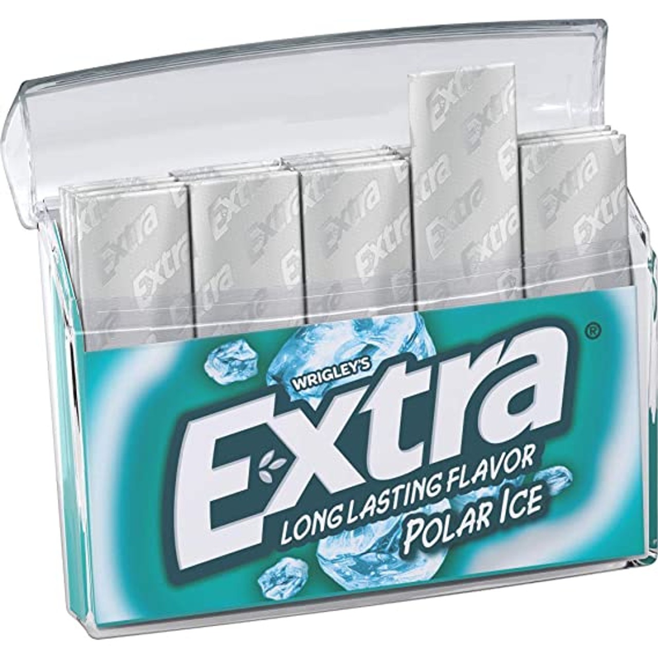 EXTRA Polar Ice Gomme Sans Sucre, 15 Bâtonnets