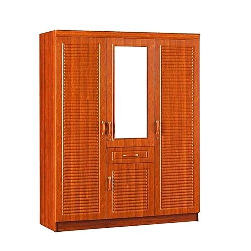 Armoire Importée - Bois - 3 Battants - 150 x 200 - Marron