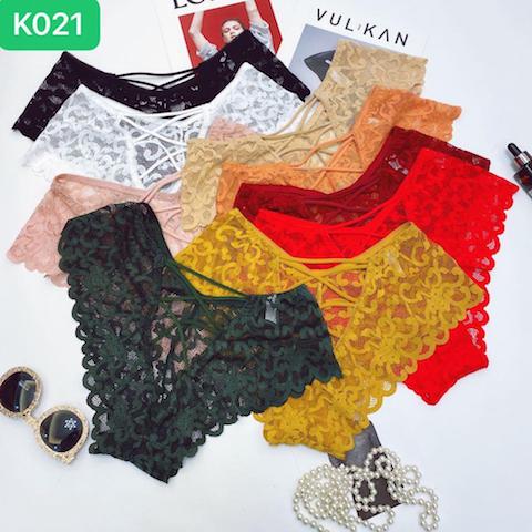 Pack de 10 pieces Lingerie dessous Coquin en Dentelle pour Femme