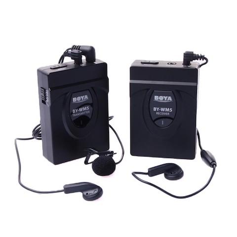 Micro Cravate Sans Fil BOYA BY-WM5 Pro - Canon-Nikon