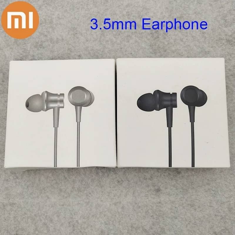 Xiaomi Ecouteurs  Filaire  Écouteurs Intra-Auriculaires Avec Microphone Et Bouton D'intégré contrôle De La Musique  Ecouteur Avec Fil  Oreillette Pour Tout Appareil Xiaomi Samsung Huawei  Sony MP3