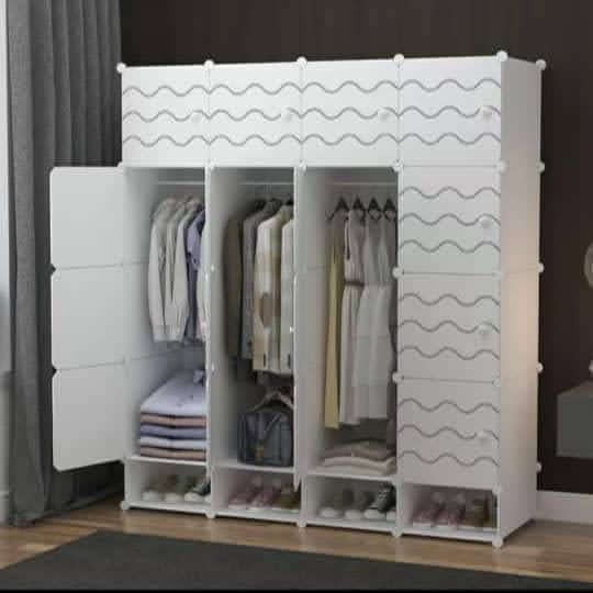 Armoire  penderie 4 battants