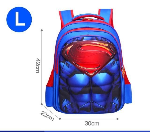 Cartable SpiderMan Pour Elèves De L'école Primaire De 3 À 12 Ans, Sac À Dos Etanche Pour Réduire Le Poids, Garçons Et Filles