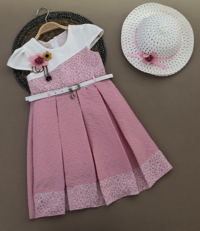 Robe Chapeau Pour Fille 6-7 ans