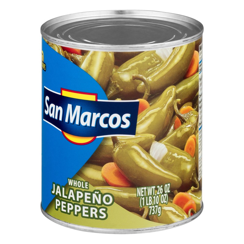 Piments Jalapeño Entiers De San Marcos, 26 oz(1 LB 10 OZ) 737g