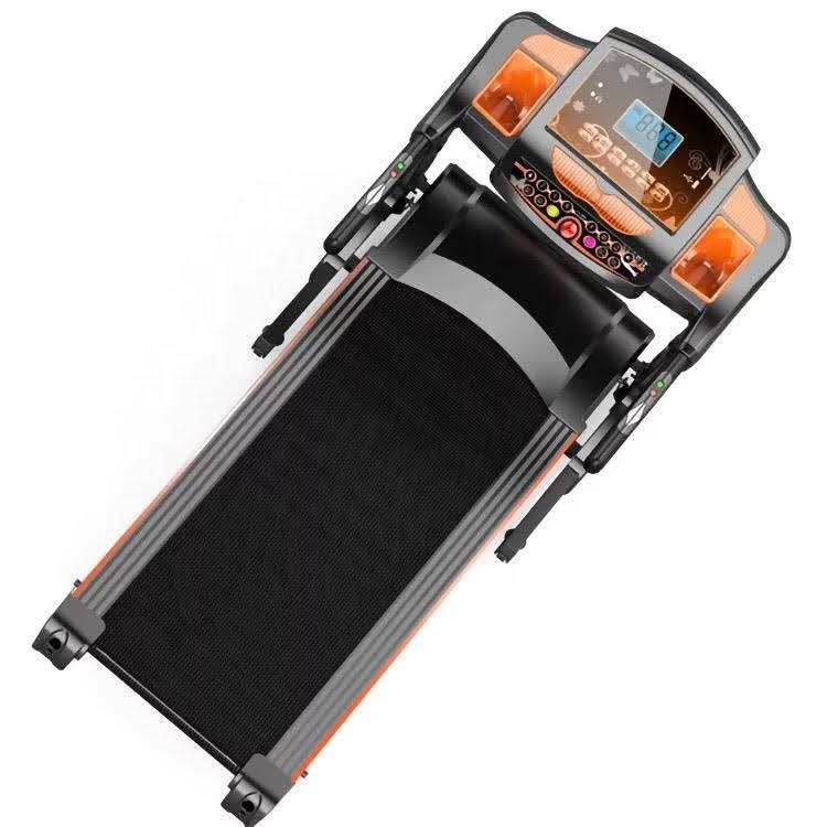 Grand Tapis De Course Electronique , Tapis A Domicile Avec Ecran LCD Bleu De 5 "Et Système D'amortissement