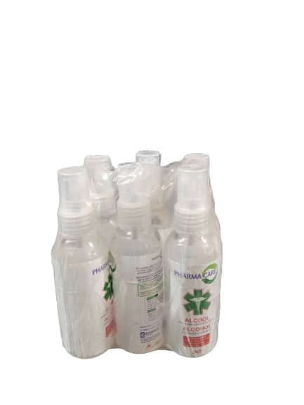 Lot De 6 Gel Pour Les Mains Pharmacare