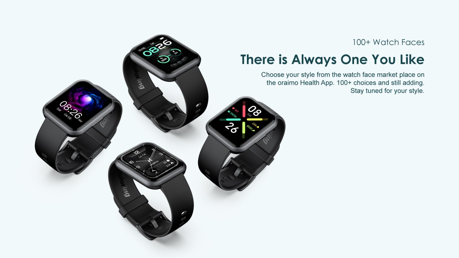 Oraimo Watch 2 Pro Bluetooth Call Répondre Rapidement Moniteur de Santé Smart Watch