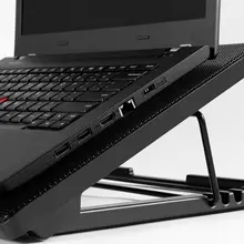 Cooling Pad Refroidisseur Et Support Ajustable Pour Ordinateur Portable