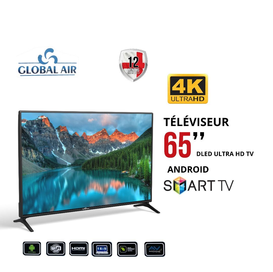 Smart Tv Global Air 65”-Smart Android
