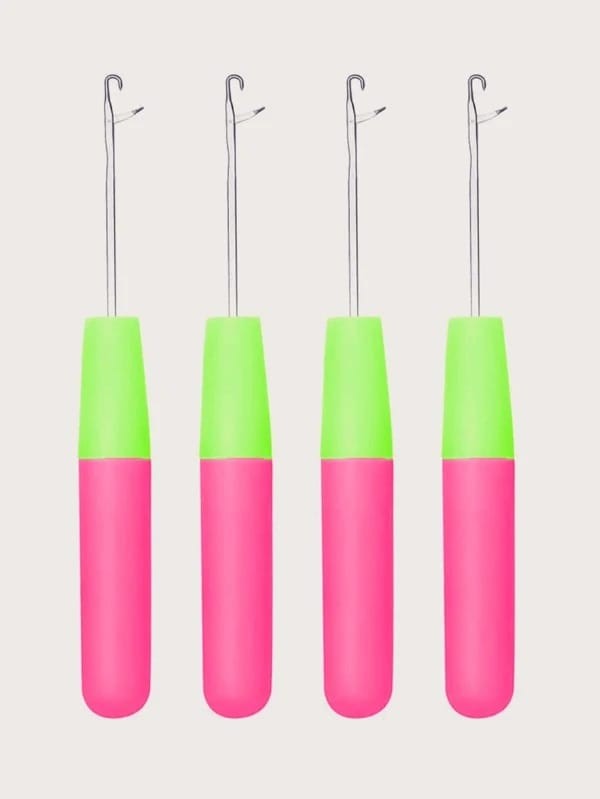 Pièces Aiguille Cheveux En Crochet Pour Cheveux