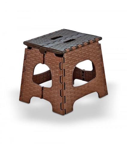 Tabouret pliant en plastique de 32 CM