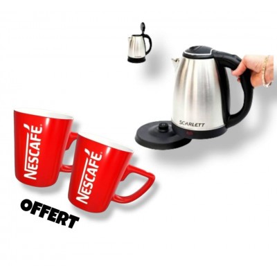 Bouilloire Electrique - 2 Litres – Inox