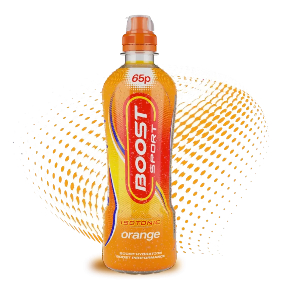 Boost Sport Isotonic Orange, 12 x 500ml