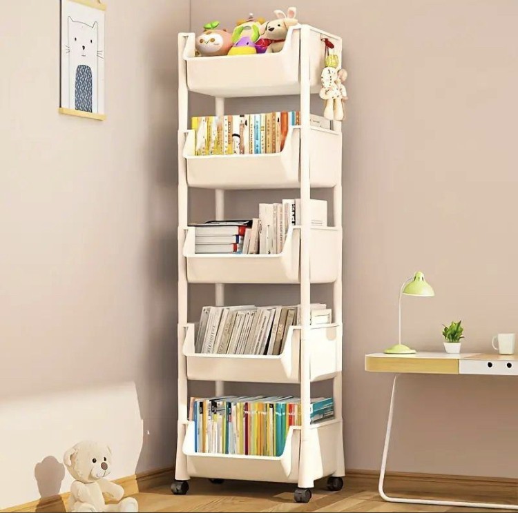 Bibliothèque et étagère de rangement