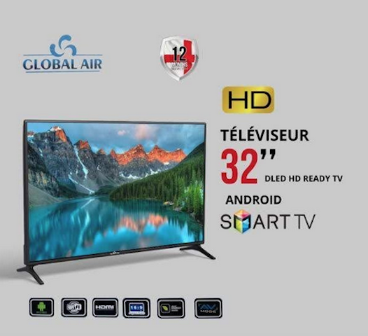 Smart Tv Global Air 32”-Smart Android