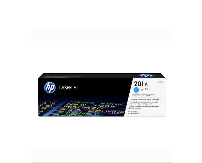 Cartouche HP 201A Toner LaserJet Cyan Authentique - CF401A