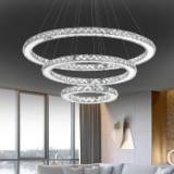 Lustre Anneaux Crystal Élite